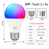 30pcs LED Smart Bulb E27 ، RGB Alexa Connection Bulb مع WiFi Alexa/Google Home/Siri ، لا يوجد مركز مطلوب