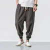 Herenbroek Spring Casual Pants Men Streetwear Katoen Joggers Harajuku Fashion Harem Jogging for Man 220826