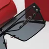 Designer-Sonnenbrille für Damen, Herren, Weißer Pantherrahmen, Herren-Sonnenbrille, Sport, polarisiert, Carti-Sonnenbrille, Fahren, Brillen, Zubehör, Damenglas