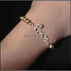 Charm armband smycken klassisk kärlek kors oändlighet kvinnor mode stil guld strimmel armband manschett armband elasticitet droppleverans 2021 t