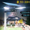 Lampione stradale solare 108led con telecomando Lampada solare a lungo orario di lavoro La più recente illuminazione di sicurezza per il muro stradale del giardino