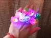 LED-Leuchtringe, Geburtstagsgeschenk, leuchtendes Cartoon-Tier, Blumen-Herz, Rautenmuster, offener Ring, Blitz, Halloween, Weihnachtsdekoration, Geschenk