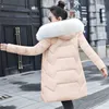 Winter Women Hooded Coat Ladies Fake Fur Collar Thicken Warm Winter Jacket Female Plus Size 7XL Outerwear Long Down Parkas 201126