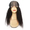 Kisshair 4x4 fermeture perruque 13x4 dentelle frontale perruque Jerry bouclés brésilien vierge Remy cheveux humains attachés à la main 12-28 pouces afro-américain 270R