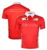 Nieuwe teamuniformen Fankleding met korte mouwen Casual racepolyester, sneldrogend, ademende T-shirts Grote maten kunnen worden aangepast