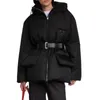 Damjackor Parkas 23AW Dunrockar Jacka Dragkedja Parka Dunjacka Vindjacka Varm Casual Topp Damrockar