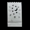 510Pcs Romantic Hollow Out Paper Lantern Heart Tea Light Holder Candle Bag For Valentine Party Out Door Wedding Decoration 220527