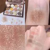 Eyew ombre Matte Shimmer Make Up Honeseshadow Palette 12Color Earth Polvere Pagno perlato Pigment Longlasting Bokeup Pallet Cosmeticeye