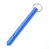 Partihandel Tryck p￥ hissverktyget Aluminium Keyrings Stick Keychain Key Chain Metal for Woman