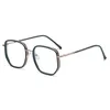Solglasögon Zilead Överdimensionerad fyrkantig båge Myopia Glasögon För Kvinnor Män Glasögon Blocking Blue-ray Glasögon Bågar Vision CareSolglasögon