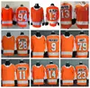 Mens Orange 94 Ryan Ellis Lil # 13 Hayes Peep Maglie da hockey 9 Provorov 23 Lindblom 28 Giroux 11 Konecny 14 Couturier 79 Hart Home Camicie cucite S-XXXL