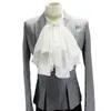 Bow Ties Vintage Ruffles Stand Fake Collar For Women Shirt Bouse False Collar Wedding Formal Neck L￶stagbar slipsdekorativb￥ge