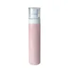 60 ml 80 ml 100 ml rosa husdjur plast spray spray påfyllbar flaska pp vit atomizer lotion kosmetisk förpackning tom parfymflaska