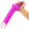 Nxy dildos dongs 31*4 cm lång realistisk kuk falska kuk sex leksaker för kvinnor vuxna masturbator erotiska stort handtag anal plugg 220511