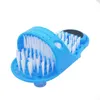 Toilet Supplies 1Pcs Plastic Bath Shower Feet Massage Slippers Bath Shoe Brush Washing Device Spa Removal Of Dead Skin Foot Care Tools