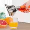 Entsafter Zitruspresse Manueller Entsafter Edelstahl Zitronenpresse für Obst Orange Küchenwerkzeug ZubehörEntsafter