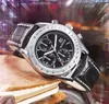 Relogio Masculino mode Hommes Montres 40MM De Luxe En Plein Air Chronographe Quartz Batterie Heure Professionnelle Populaire Lune Espace noble et élégante Montre-Bracelet