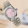 ZDR-Women Watch 2813 Movement 31mm Quartz 36mm Automatiska rostfritt stålpar klockor Vattentäta armbandsur Lysande Montre de Luxe gåvor