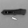 1pcs R6257 faca tática automática D2 cetim drop point blade t6061 aviação alumínio antiderrapante cabo sobrevivência canivetes com bolsa de náilon e ferramenta de varejo