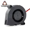 Triastgelab 5015 Blower Fan Yüksek Kaliteli Top Yatak Soğutma DC 12V 24V Fırçasız Soğutma Isı Dispider 3D Yazıcı 220704