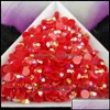 أحجار راينست أحجار فضفاضة المجوهرات 5000pcs/bag ss16 4mm 10 color jelly ab resin crystal flatback super gl dhtiy