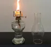 1Pc Lamp Covers Clear Crimp Top Chimney Oil Lamp Globe Replacement Kerosene Light Glass for Vintage and Restoration of Antique Lamps