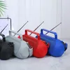 TG803 Bluetooth Speaker Wireless Loudspeaker Portable Outdoor Speakers Telescopic Antenna With LED Light Shoulder Strap