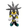 40cm mignon hérisson sonic peluches poupée en peluche film d'animation et jeu de télévision entourant poupée dessin animé en peluche animaux jouets cadeau de Noël pour enfants