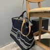 5A Bag väskor shopping shopping väska lyx designer kvinnor handväskor vintage tvättad denim ny stil tote handväska sommar mode stora strandpåsar reser korsbodi shoul shoul