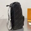 Mochila preta feminina de couro, mochilas de luxo, mochilas ao ar livre, bolsas escolares clássicas, bolsa de ombro simples de negócios