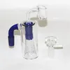 Récupérateur de cendres en verre, accessoires pour fumer, avec 4 percolateurs d'arbre, adaptateurs de percolateur pour collecteur d'huile mâle de 14mm pour bangs à eau