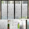 Vensterstickers 1Roll 3D decoratieve glazen film anti uv badkamer privacy bescherming sticker gekleurde zelfklevende woning decorwindow