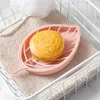 Creative Leaf Soap Dishes Home Kitchen Portable Soap Dish Rack Drain Soap Dish Double Bathroom Rack