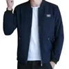 Men's Jackets Plus Size Trendy Men Jacket Thermal Fit Coat Zipper Decoration Spring Winter JacketMen's