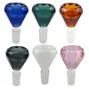 Diamond Shape Roken Glazen Kommen 14mm 18mm Slide Dikke Kom Gewrichten Voor Waterpijpen Waterpijp Waterpijp Accessoires