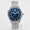 Les hommes de luxe regardent le poignet haut de gamme 8800 Mouvement Sea Master Mechanical Montres CNYZ