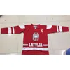 C26 NIK1 Dostosuj 2020 1Team Latvia Latvija Hockey Jersey Haft Szyte Dostosuj dowolny numer i Koszulki Nazwa