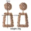 Stud Liffly Geometric Earrings For Women Jewelry Gold Vintage Bridal Party Office Simple Style EwelryStud4815354