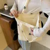Вечерние сумки женское кухонное сумок холст плечо для женщин 2022 Корейская крупная ткань женская сумочка цветочные тота