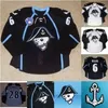 Chen37 C26 NIK1 40Custom Ahl Milwaukee Admirals #21 Beck #31 Mark Dekanich #6 Ryan Ellis 13 Cory Conacher Premier Hockey Jersey Logos Hafted