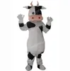 Halloween Cute Milk Cow Mascot Costume High quality Cartoon Anime theme character Adults Size Christmas Carnival Party Outdoor Outfit