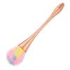 Soft Dust Cleaner Makeup Brush Small Waist Design Cleaning Brush Acrylic UV Gel Powder Removal Manicure Tools 5pcs9429267