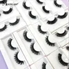 False Eyelashes Curl Russian Strip Lashes Wholesale Faux Mink 천연 가짜 상자 패키지 Lash Extension Supplies 메이크업 도구 False Harv22