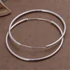 Hoop Huggie Ankomst 925 Sliver Big Round örhängen Vackra mode Abrazine för Super Women Charm Jewelry Gifthoop Dale22