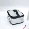 Maquiagem de maquiagem Bolsa de lavagem portátil Bag de armazenamento de grande capacidade e acabamento Bolsa de armazenamento fosco TPU Saco de cosméticos 220531