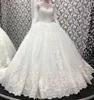 Białe Długie Rękawy Suknia Ślubna Koronkowa Suknia Balowa Suknia Suknia Ślubna Suknie Ślubne Vestido de Noivas