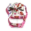 الياقات الكلاب المقودات PET PUPPY HARNESS VELVET LEATHES