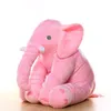 Drop Vip Link Peluche Éléphant Jouets En Peluche Oreiller pour Enfants Bébé Animaux En Peluche Jouets LJ201126