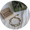 Pulseras de cadena de tigre Vintage, brazaletes con letras de moda INS, pulsera brillante de diamantes con clase, cadenas de eslabones de lujo Bangle204D