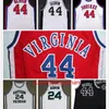Xflsp Nikivip College basketball Virginia Squires GEORGE #44 GERVIN jersey throwback Mens Stitched jerseys retro Custom made size S-5XL